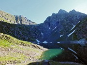 08 Dal Lago del Diavolo Pizzo di Cigola  a sx, Monte Aga a dx 